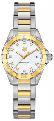 AAA Replica Tag Heuer Aquaracer Quartz 27mm Ladies Watch way1451.bd0922